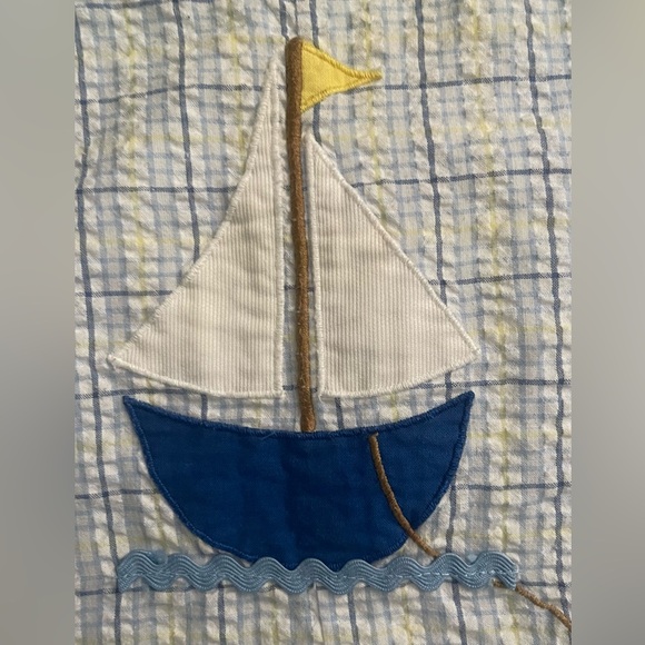 Baby boy size 6 month sailboat jon jon - Picture 2 of 4
